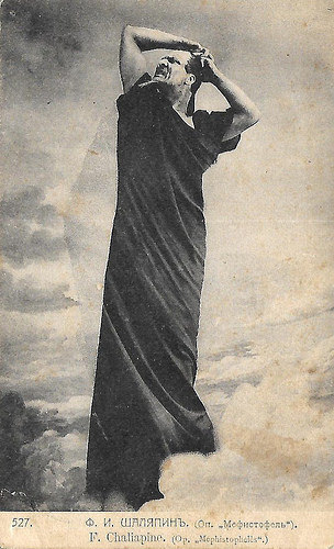 Feodor Chaliapin in Mephisto