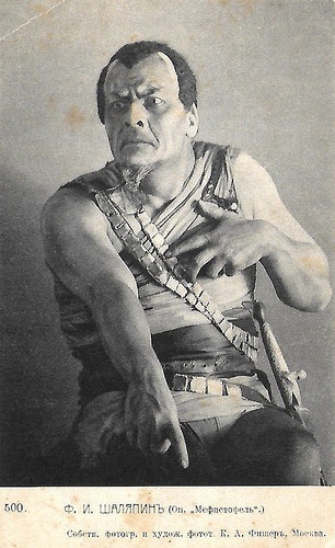 Feodor Chaliapin as Mephisto