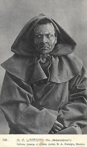 Feodor Chaliapin in Mephisto