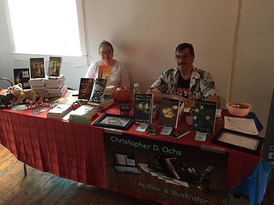 Carol L. Wright & Christopher Ochs at River Reads 2017