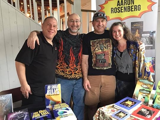 Russ, Aaron, Phil, and Heather at River Reads 2017