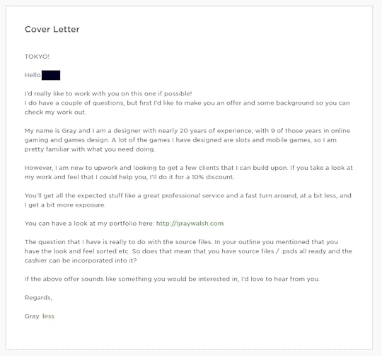 Upwork Proposal Template: Gray Proposal