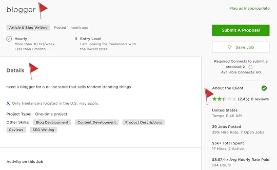 Best Upwork Jobs: Pro Flag