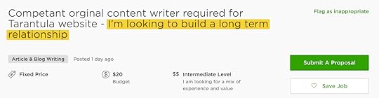 Best Upwork Jobs: Long Term Relationship