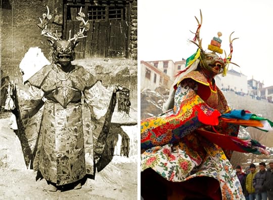 Tibetan Cham Deer in the early 20th & 2st centuries