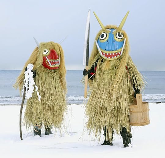 Yokai spirits in Akita Prefecture, Japan (photograph by Charles Fr��ger)