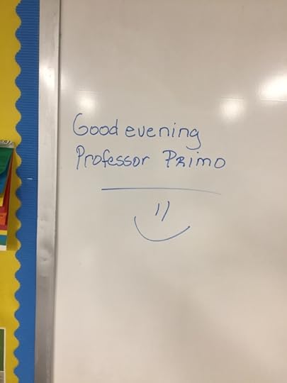 (Classroom Greeting -- PHOTO COPYRIGHT 2017 BY JAZ PRIMO)