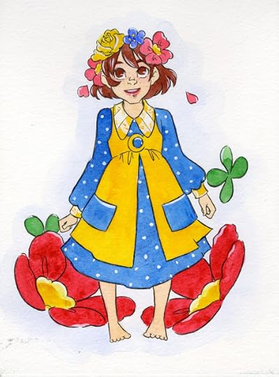 watercolor, kidlit art