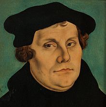portrait of martin luther