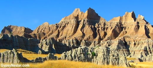 The Badlands of South Dakota