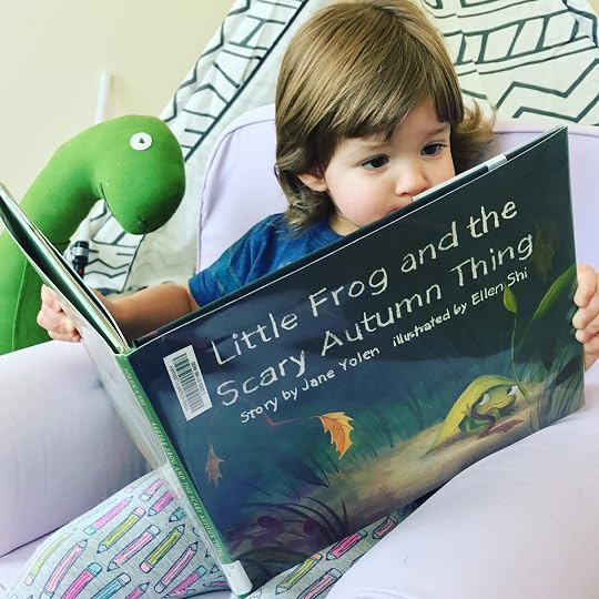 https://thebabybookwormblog.wordpress.com/2017/09/01/little-frog-and-the-scary-autumn-thing-jane-yolen/
