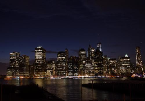 manhattan by night