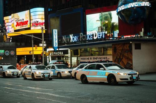 Polisbilar Times Square