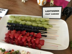 Star Wars memory, Grauman's Chinese screening, Star Wars birthday party, Star Wars food, Star wars games, pretend lightsaber games