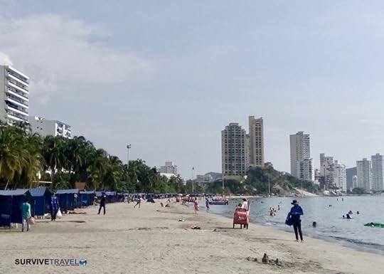 19 Hiking from Santa Marta to Playa Blanca, Colombia, Playa Rodadero