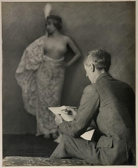 Norman Lindsay at work