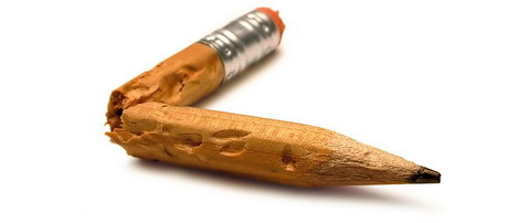 Image result for chewed pencil image