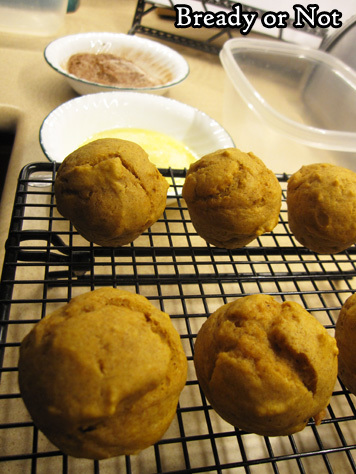 Bready or Not: Pumpkin Poppers 