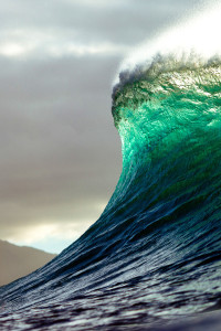 Big Wave Cresting