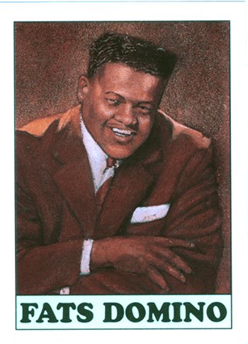 Trading card from BLOCKBUSTERS OF RHYTHM & BLUES set, 1994 