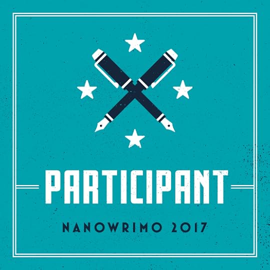 National Novel Writing Month (NaNoWriMo) 2017 Participant Badge