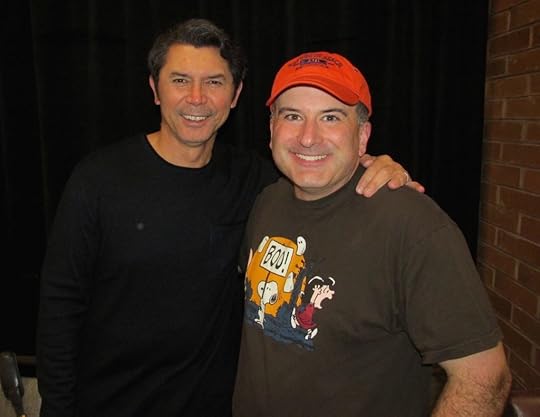 Phil with Lou Diamond Phillips at Chiller Theatre