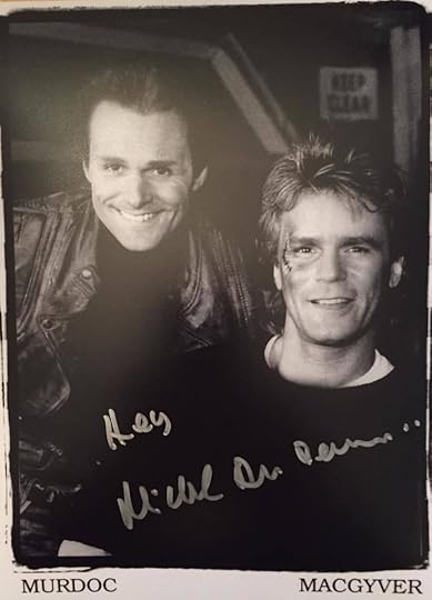 Richard Dean Anderson and Michael Des Barres