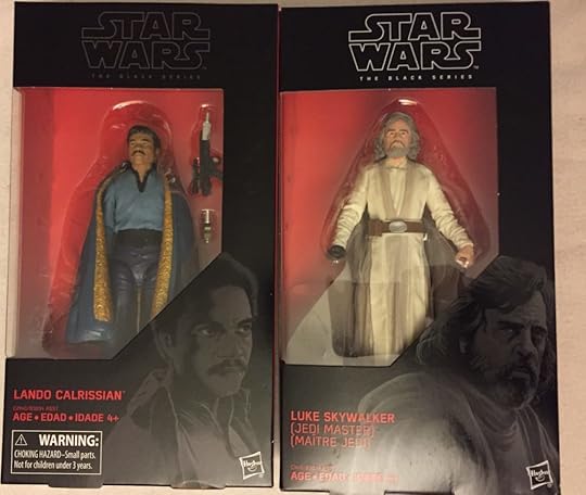 Star Wars Black Box Lando Calrissian and Jedi Master Luke Skywalker