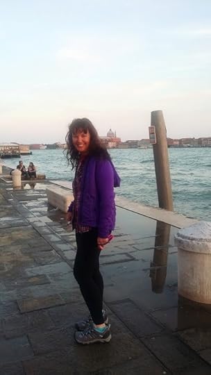 Me standing on the banks of the canal