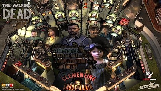 Image result for pinball game the walking dead