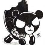 I Am Batbear - Inktober 2017