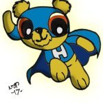 Hero Ted - Inktober 2017