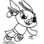 Wilma Bunny - Inktober 2017