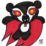Vampire Teddy Bear - Inktober 2017