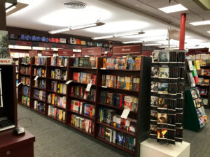 Mystery section at Vroman's Bookstore (Photo: Kwei Quartey)