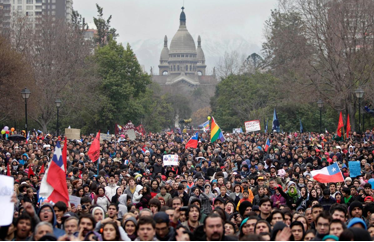 Chile education march