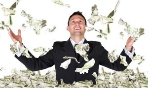 raining cash