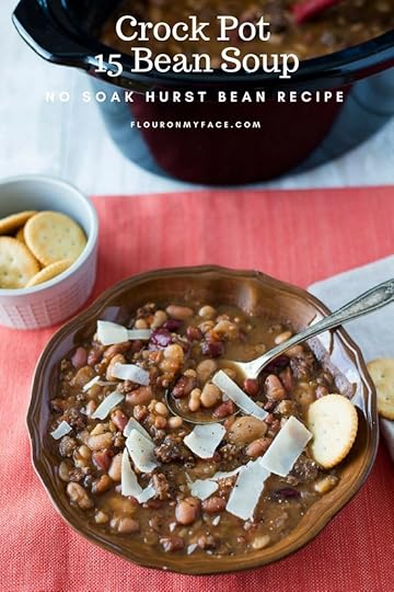 Crock Pot 15 Bean Soup recipe made with no soak Hurst beans