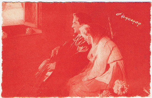 Romuald Joubé and Maryse Dauvray in J'Accuse