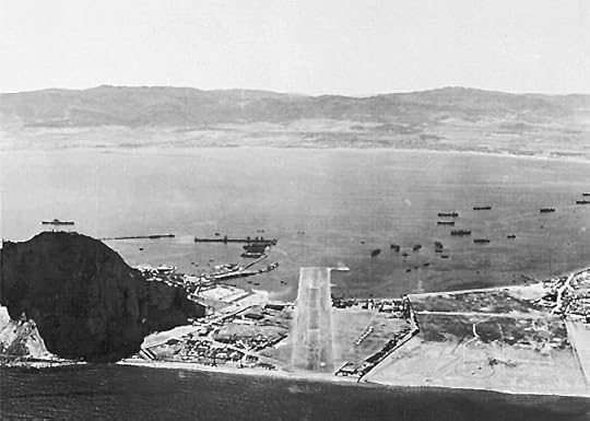 Gibraltar, looking toward the Bay of Algeçiras (US Army Center of Military History)