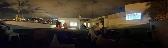 Movie night at The Roof