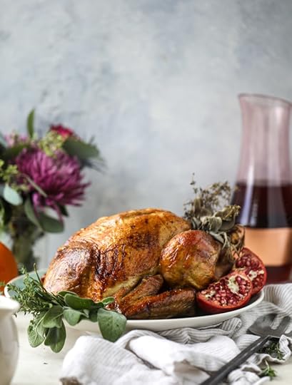 butter and wine roasted turkey with gravy I howsweeteats.com