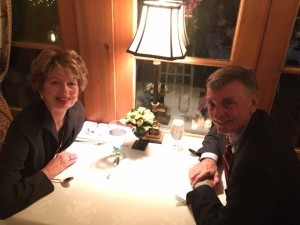 A romantic table at Inn at Little Washington