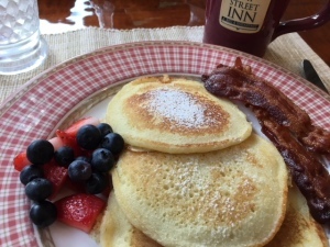 Pancakes at Gay Street Inn