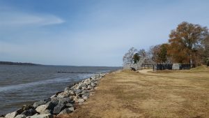 Reconstruction of 1607 Jamestown Settlement.