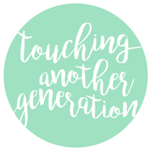 Touching Another Generation (TAG) should be the theme of every mentoring ministry