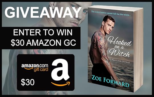 Hooked on a Witch Giveaway Graphic