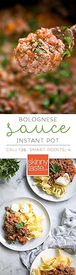 This is the best Bolognese sauce recipe, a staple in my home. It's so easy to make, I always make a big batch for dinner and freeze the rest to use throughout the month – a huge time saver! Making it in the pressure cooker makes this Sunday sauce a dish you can whip up any night of the week! #bolognese #instantpotbolognese #instantpot