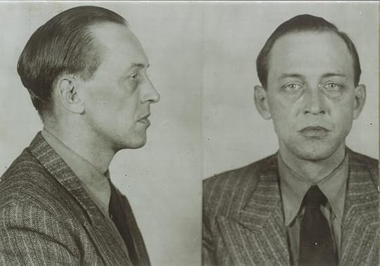 Royal Canadian Mounted Police mug shots of Werner Janowski, 1942 (National Archives of Canada)