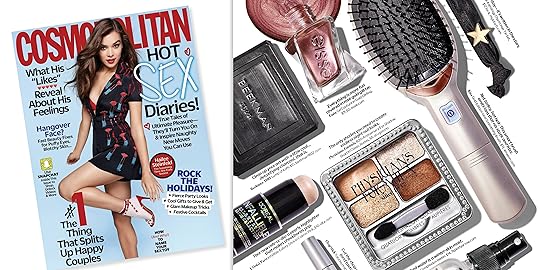 cosmo magazine, lump of kohl, gift guide, holiday gift guide